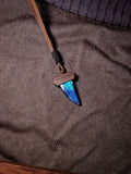 Blue Labradorite Tooth pendant from The Craftsman collection